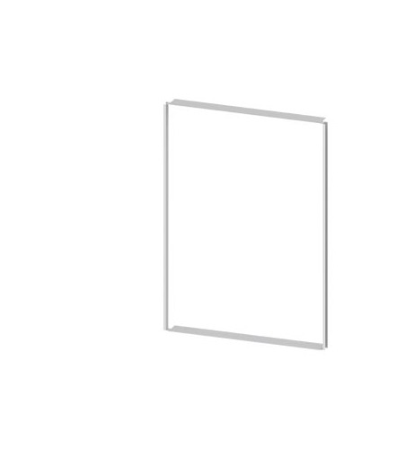 Siemens 8GK9913 Series Steel DIN Rail Frame, 1800 mm H, 1.25m W For Use With ALPHA 630, 1250