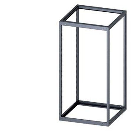 Siemens 8MF1 Series Black RAL 7035 Steel Support Frame, 2000 mm H, 1m W, 1000 mm D For Use With Standard Empty Enclosure