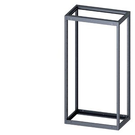 Siemens 8MF1 Series Black RAL 7035 Steel Support Frame, 2000 mm H, 1m W, 600 mm D For Use With Standard Empty Enclosure