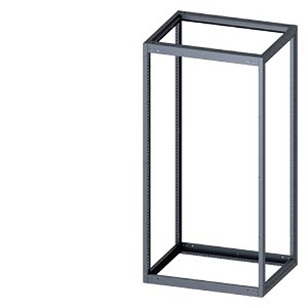 Siemens 8MF1 Series Black RAL 7035 Steel Enclosure Frame, 2000 mm H, 1m W, 800 mm D For Use With Standard Empty