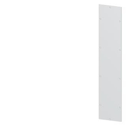 Siemens 8MF1 Series Black RAL 7035 Light Grey Steel Side, 2000 mm H, 400mm W, 400 mm D, 400 mm L, for Use with Sivacon
