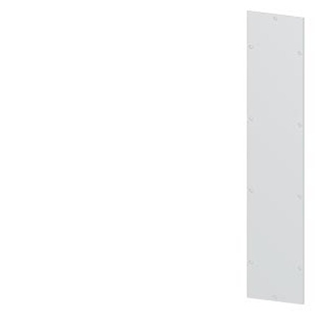 Siemens 8MF1 Series Black RAL 7035 Light Grey Steel Side, 2000 mm H, 400mm W, 400 mm D, 400 mm L, for Use with Sivacon