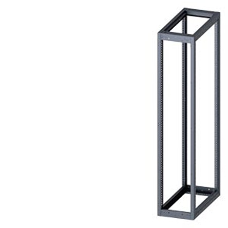 Siemens 8MF1 Series Steel Enclosure Frame, 2000 mm H, 400mm W, 800 mm D For Use With Standard Empty Enclosure