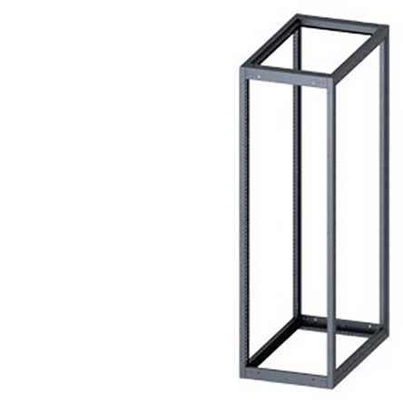 Siemens 8MF1 Series Steel Enclosure Frame, 2000 mm H, 600mm W, 1000 mm D For Use With Standard Empty Enclosure