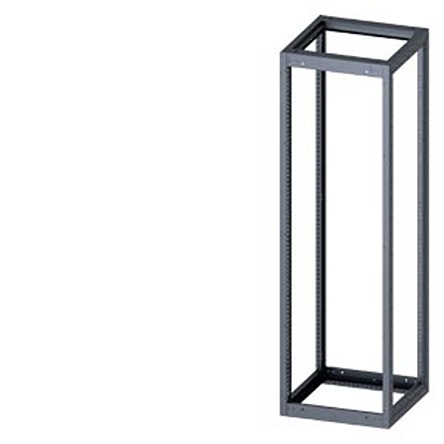 Siemens 8MF1 Series Black RAL 7035 Steel Enclosure Frame, 2000 mm H, 600mm W, 600 mm D, 2000 mm L For Use With Standard