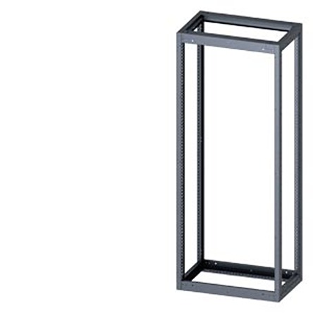 Siemens 8MF1 Series Black RAL 7035 Steel Enclosure Frame, 2000 mm H, 800mm W, 500 mm D, 2000 mm L For Use With Standard