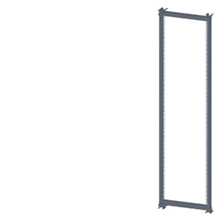 Siemens 8MF1 Series Black RAL 7035 Steel Enclosure Frame, 2200 mm H, 2200 mm L For Use With Installation Of 19 in Units