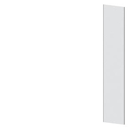Siemens 8MF1 Series Black RAL 7035 Light Grey Steel Side, 2200 mm H, 400mm W, 400 mm D, 2200 mm L, for Use with Sivacon