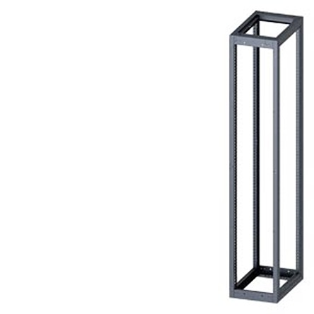 Siemens 8MF1 Series Black RAL 7035 Steel Enclosure Frame, 2200 mm H, 400mm W, 600 mm D, 2200 mm L For Use With Standard