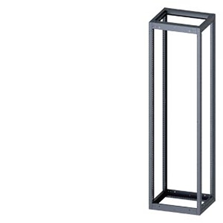 Siemens 8MF1 Series Black RAL 7035 Steel Enclosure Frame, 2200 mm H, 600mm W, 500 mm D, 2200 mm L For Use With Standard