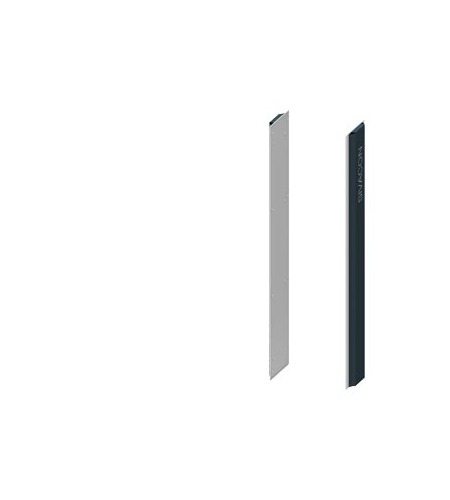 Siemens Sivacon Series RAL 5020 Green, Blue Steel Side, 2000 mm H, 45mm W, 400 mm D, 400 mm L, for Use with SIVACON S4