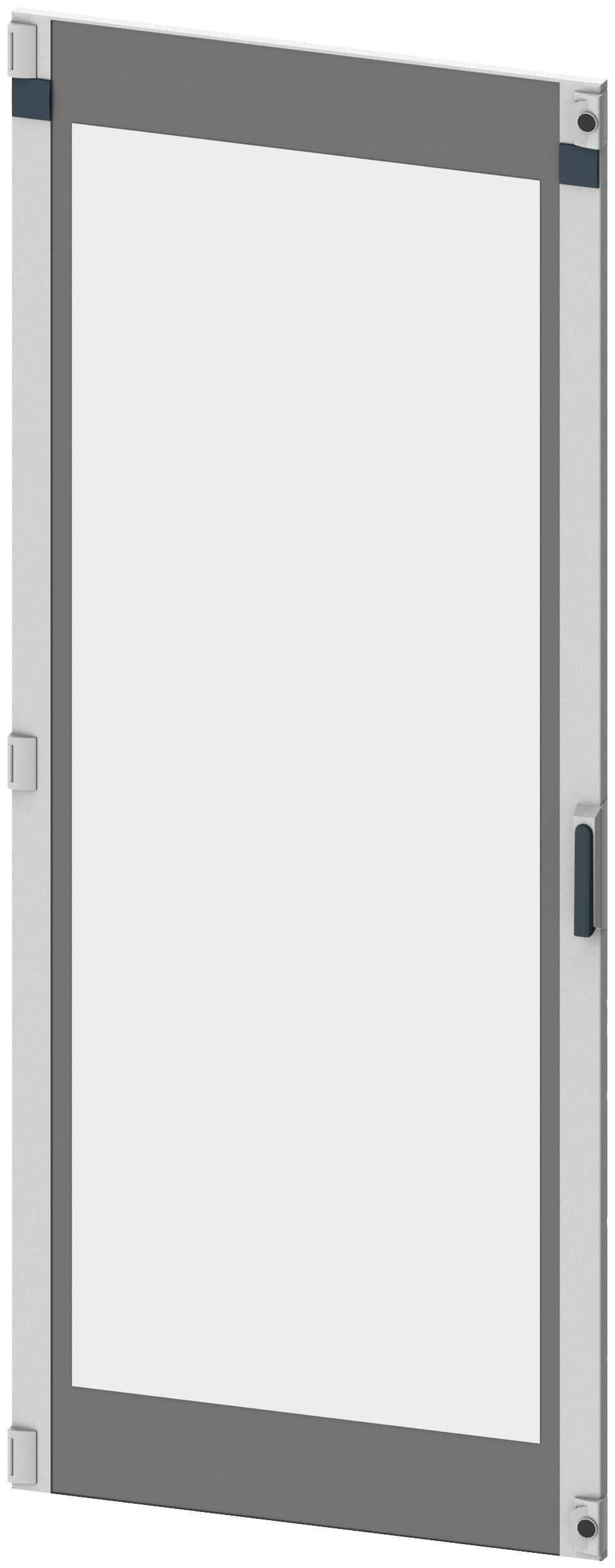 Siemens Sivacon Series RAL 5020 Blue, Green Steel Side, 2000 mm H, 45mm W, 800 mm D, 800 mm L, for Use with SIVACON S4