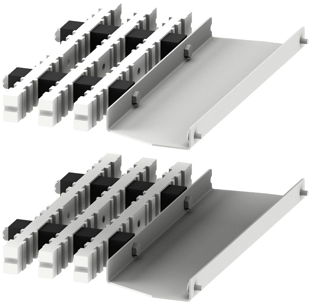 Siemens SIVACON S4 Sivacon S4 Busbar, 80 mm Pitch