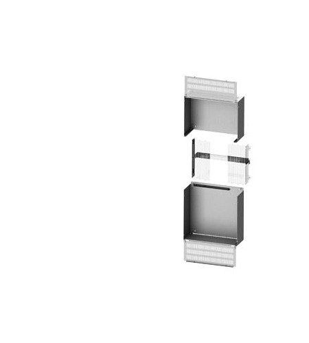 Siemens 8PQ Series Grey Sheet Steel, 2000 mm H, 600mm W, 400 mm D, for Use with 3WL Air Circuit Breaker