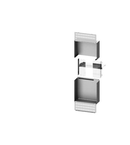 Siemens 8PQ Series Grey Sheet Steel, 2000 mm H, 600mm W, 600 mm D, for Use with 3WL Air Circuit Breaker
