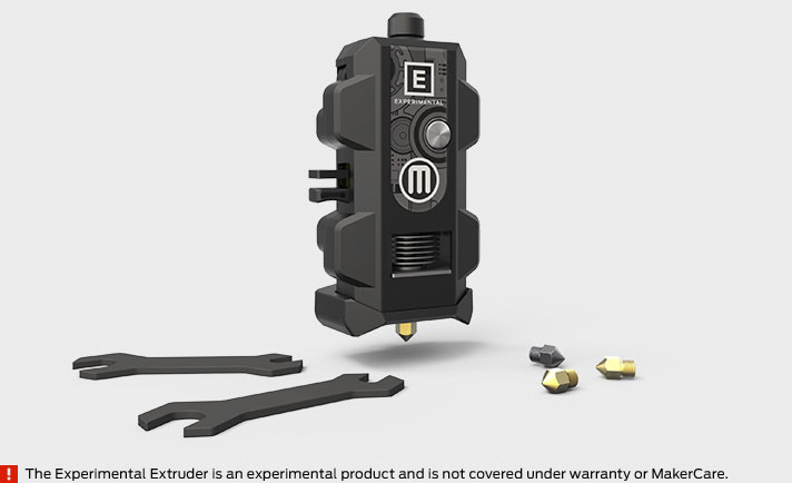 Ultimaker Extruder for use with MakerBot Replicator Mini Compact 3D Printer, MakerBot Replicator Z18 3D Printer,