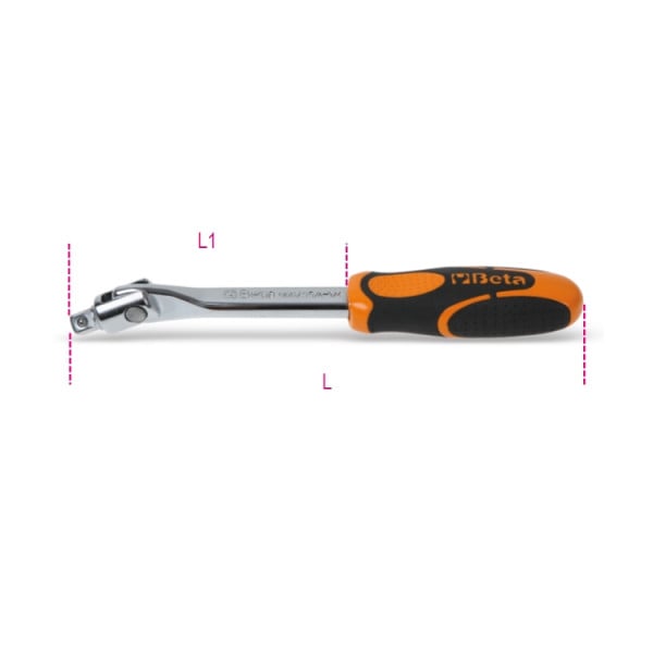 BETA 1/4 in Drive, 148mm Overall Length