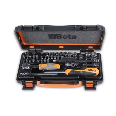 BETA 39-Piece 1/4 in Hexagon Socket Socket Set