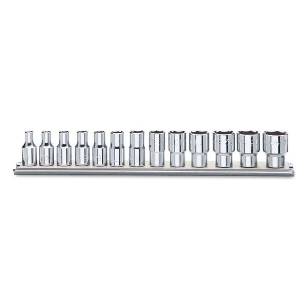 BETA 13-Piece 1/4 in Hexagon Socket Set