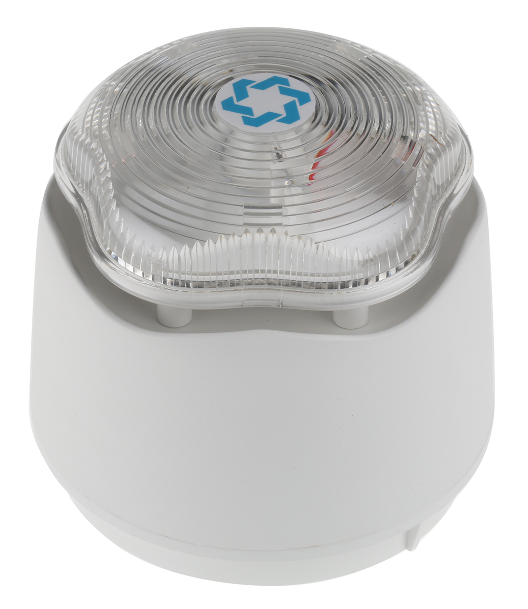 Hosiden Besson Banshee Excel Lite Series Clear Sounder-Beacon Combination, IP66, IP45, IP33C, IP21C 30V dc Bayonet,