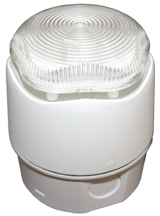 Hosiden Besson Banshee Excel Lite Series Clear Sounder-Beacon Combination, IP45, IP66 30V dc Bayonet, Side, Rear 110 dB