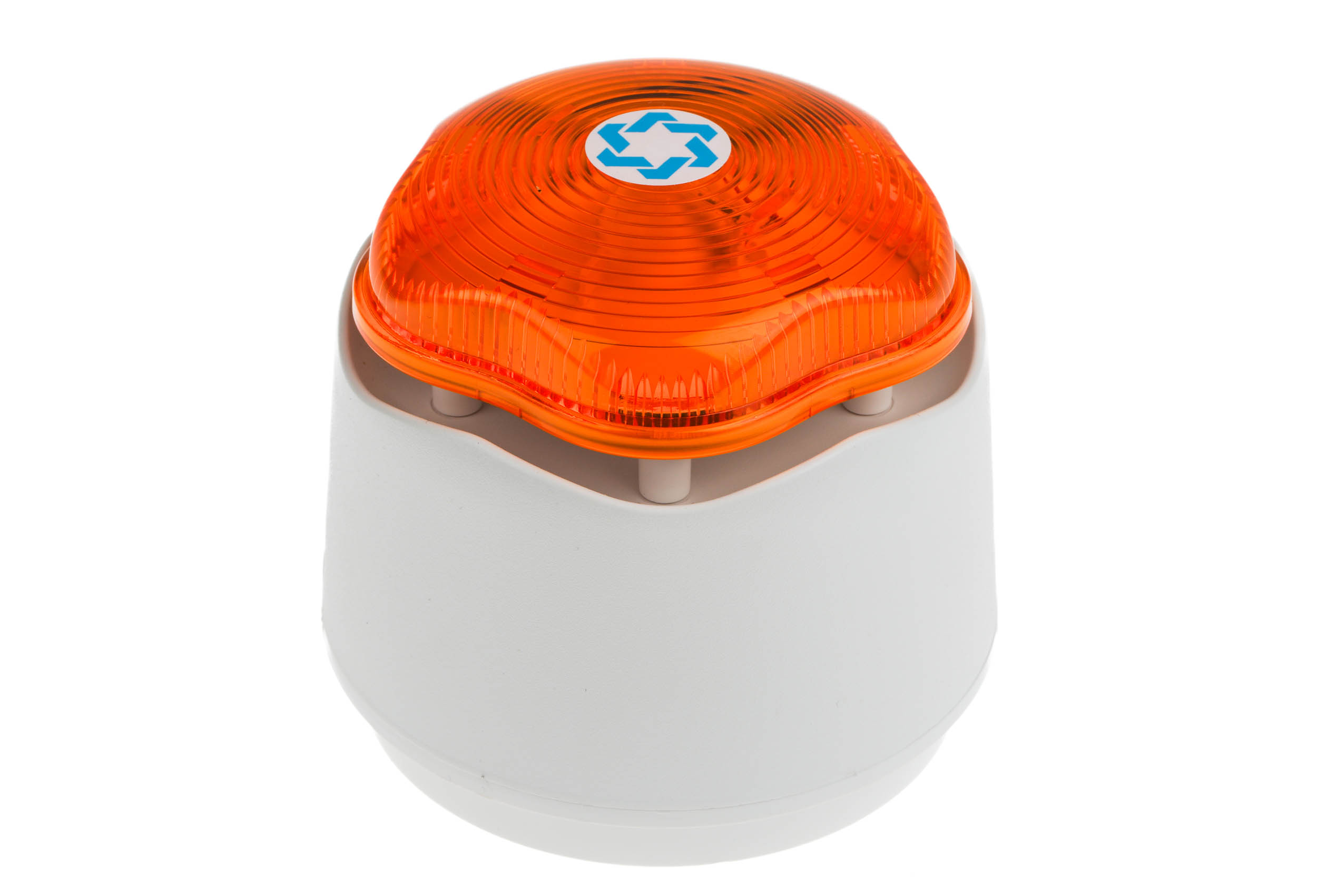 Hosiden Besson Banshee Excel Lite Series Amber Sounder-Beacon Combination, IP45, IP66 30V dc Side, Rear, Bayonet 110 dB