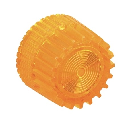Schneider Electric Amber, Clear Push Button Cap for Use with Push Button
