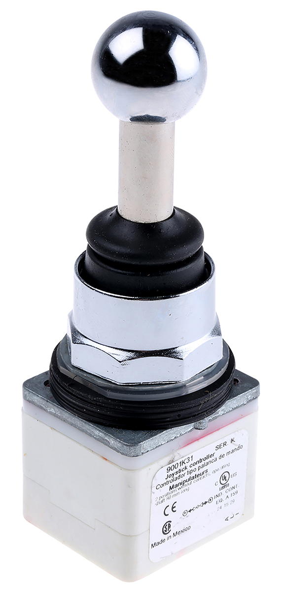 Schneider Electric 3-Axis Joystick Button Slow Break, IP66, 240 V ac, 10A