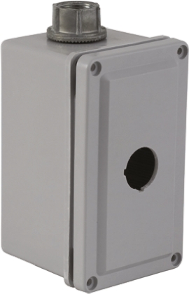 Schneider Electric Plastic Harmony 9001SK Control Station Enclosure - 1 Hole 30 mm Diameter