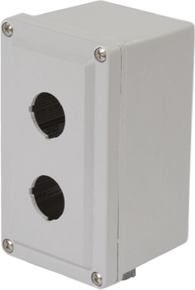 Schneider Electric Plastic Harmony Control Station Enclosure - 2 Hole 30 mm Diameter