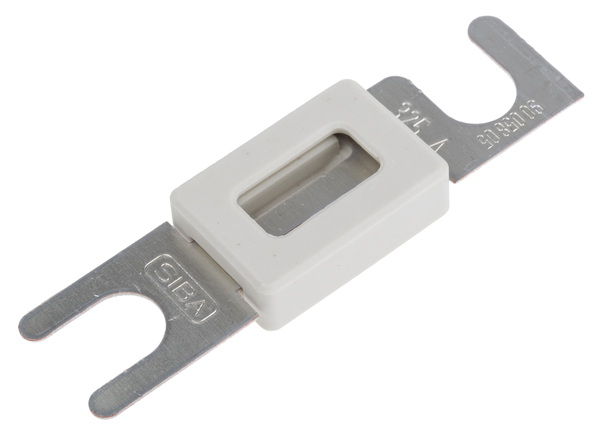 SIBA 325A White Car Fuse, 80V dc