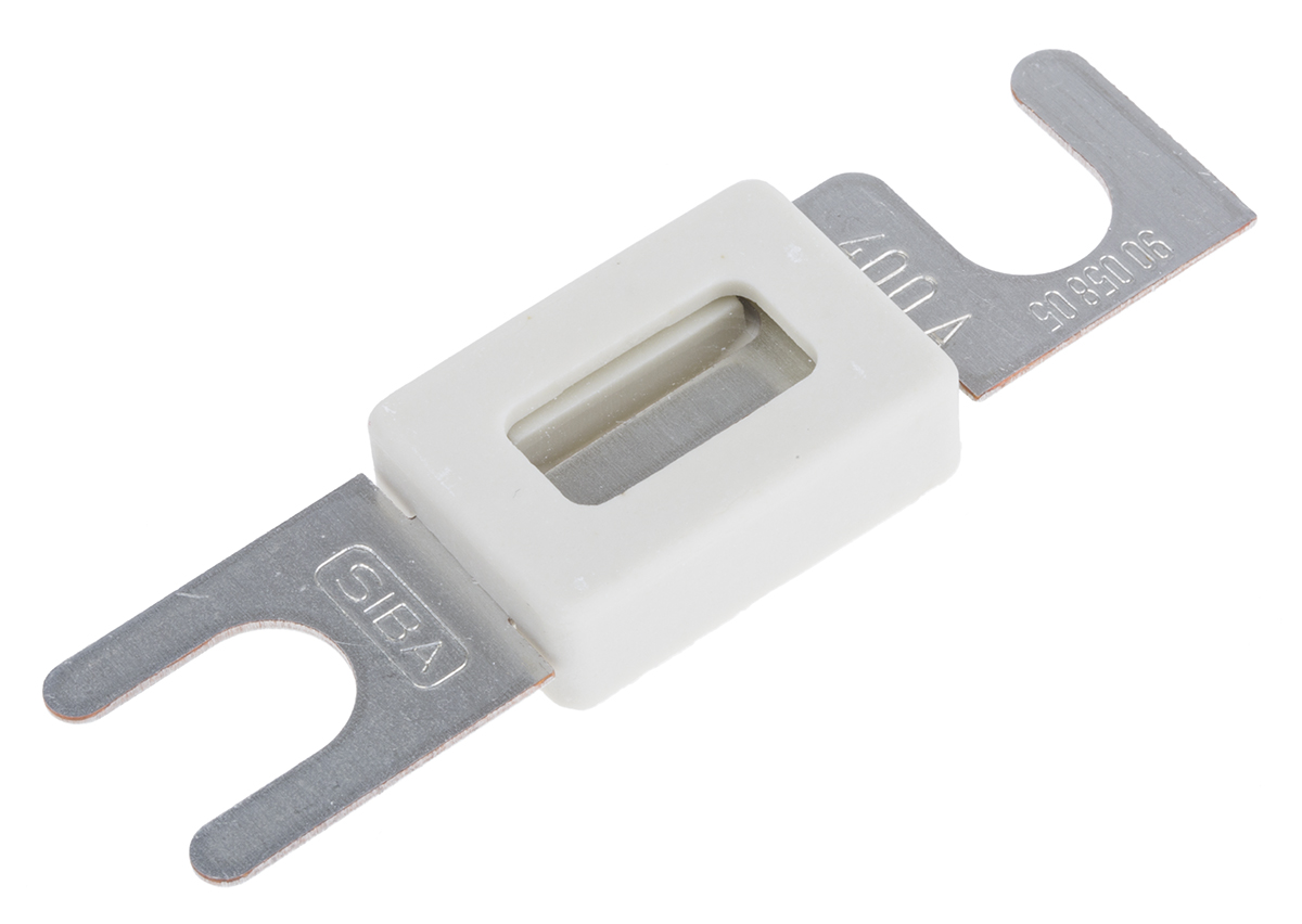 SIBA 400A White Car Fuse, 80V dc