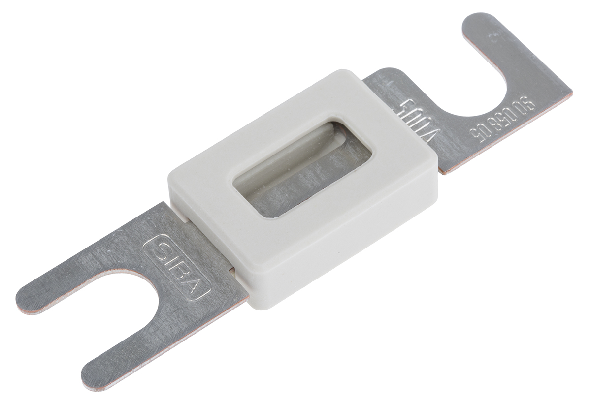 SIBA 500A White Car Fuse, 80V dc