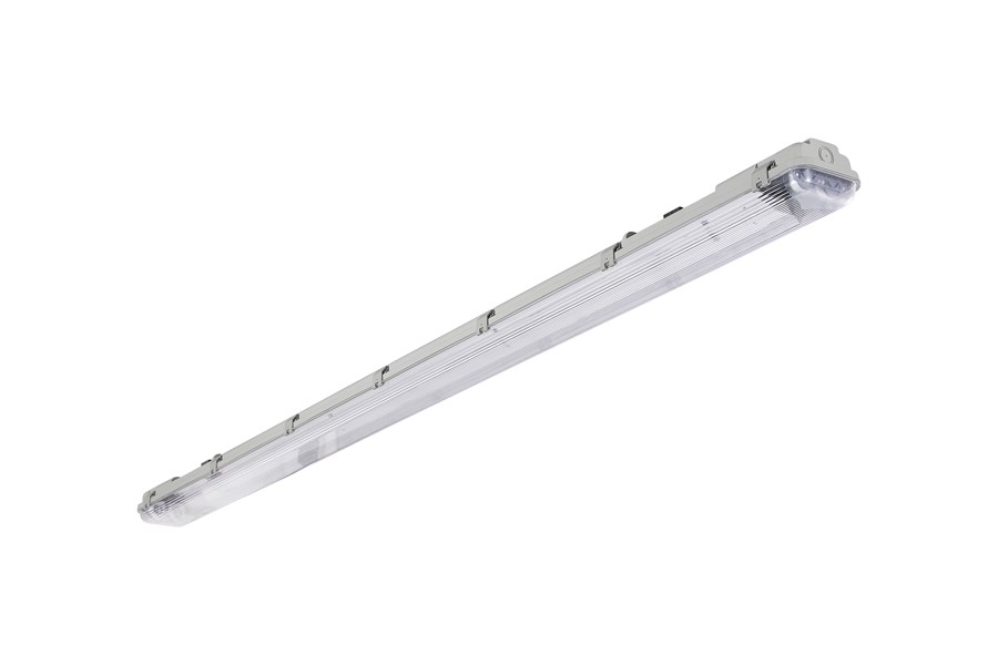 Sylvania 100 mW LED Batten Light, 240V Twin, 1 Lamp, 1580 mm Long, IP65