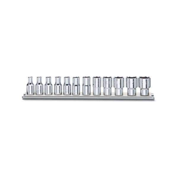 BETA 12-Piece 1/4 in Hexagon Socket Set