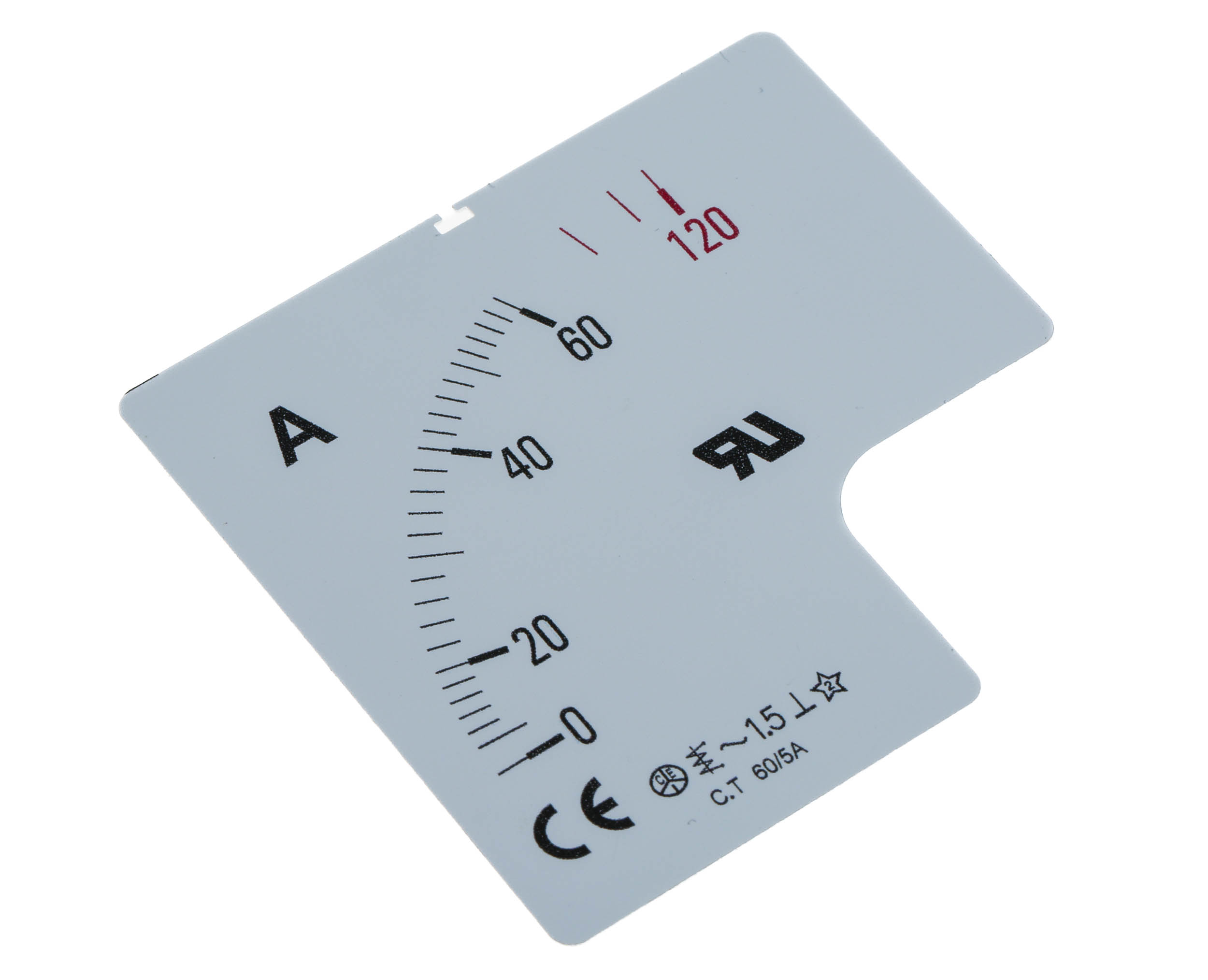 901-0422 RS PRO For Use With  72 x 72 Analogue Panel Ammeter