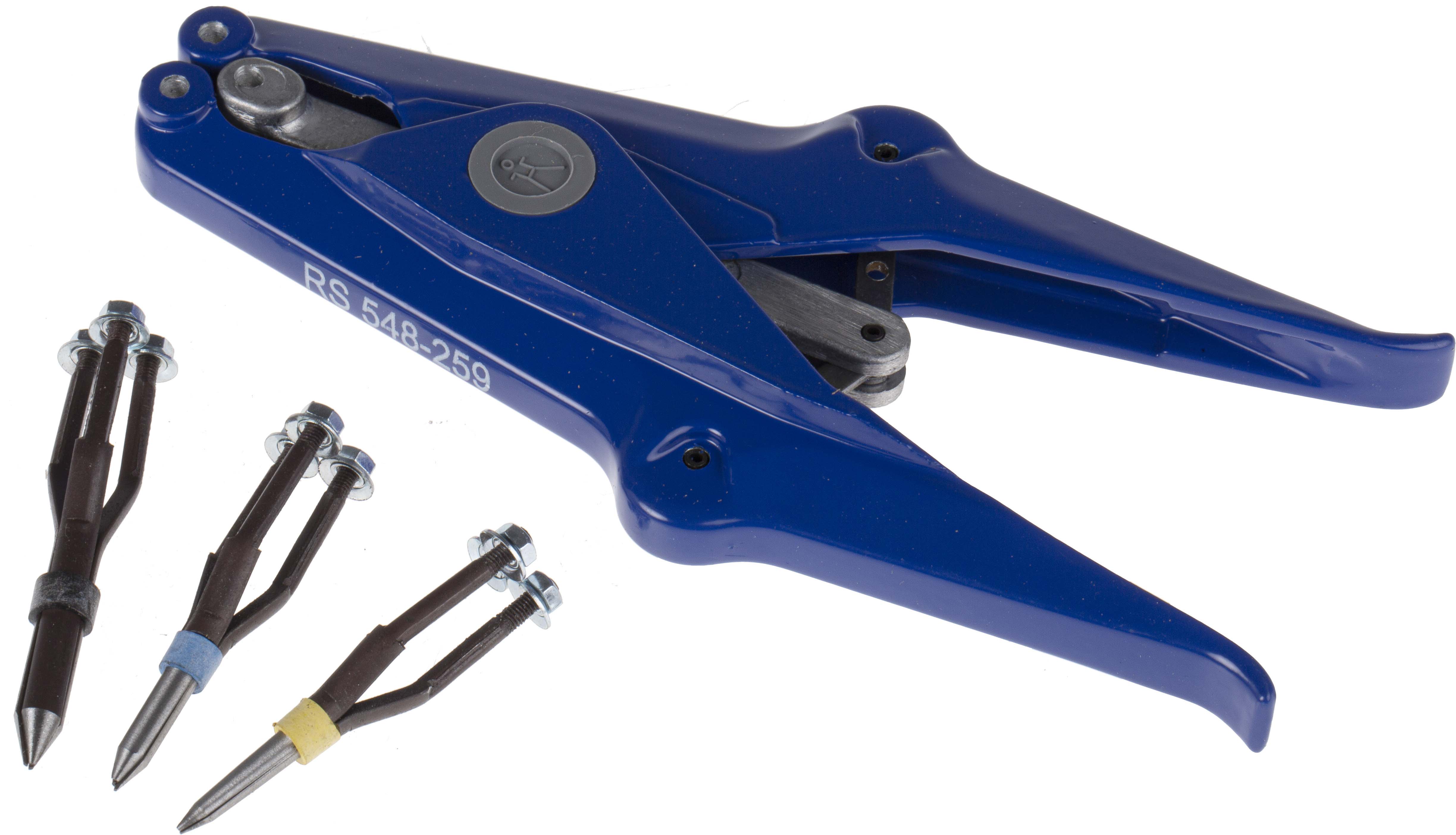 HellermannTyton Cable Sleeve Tool Plier Prong, For Use With Sleeves From 1.2 mm to 11.5 mm Diameter