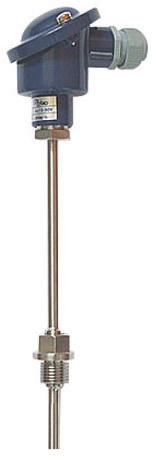 Jumo PT100 RTD Sensor 9 mm Dia, 150 mm Long, 3 Wire, 200 °C Max