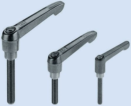 Rose+Krieger Zinc Galvanised Steel Clamp Lever M8x 35 mm, RK