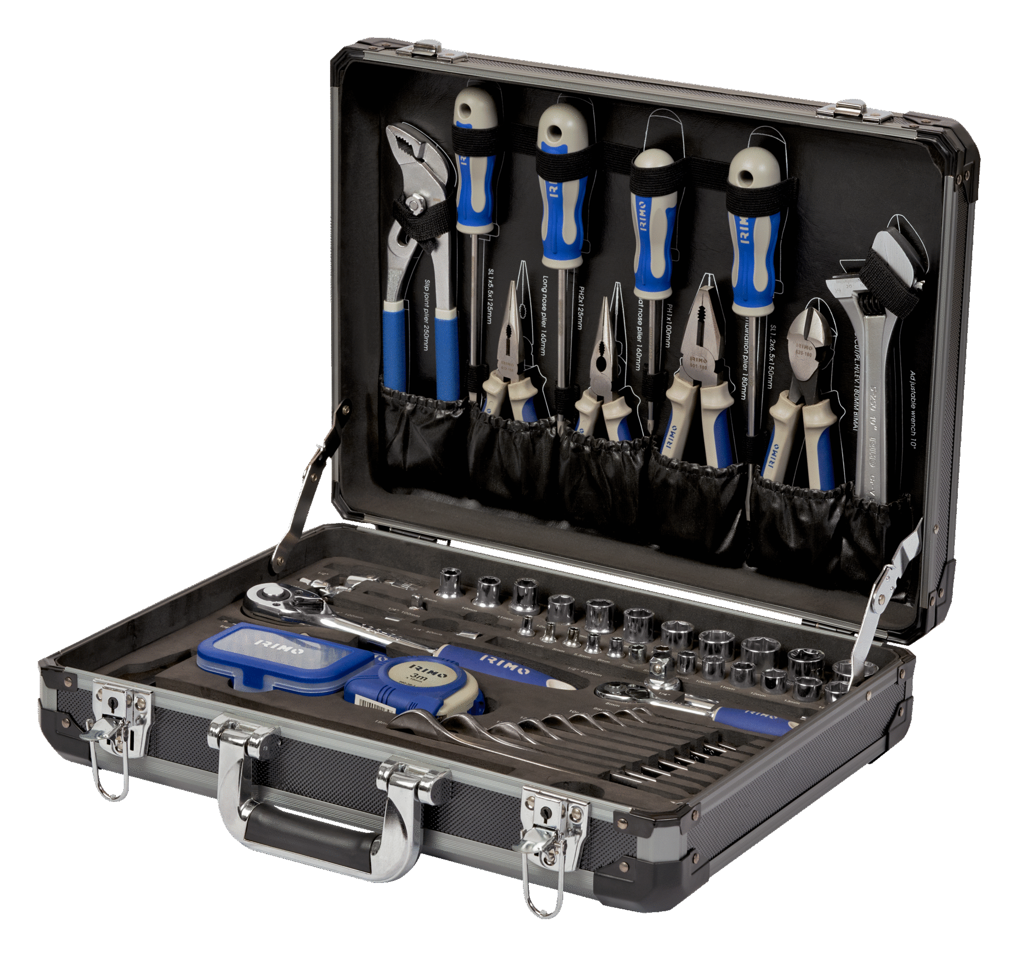 IRIMO Aluminium Tool Case 115 mm 460 mm 365mm