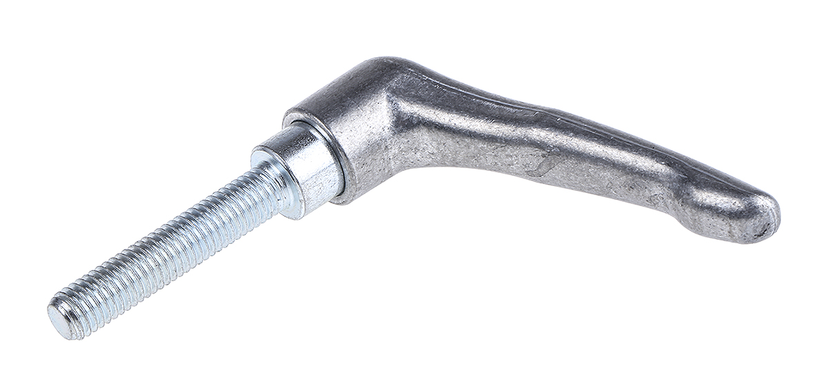Rose+Krieger Zinc Galvanised Steel Clamp Lever M10x 50 mm, RK
