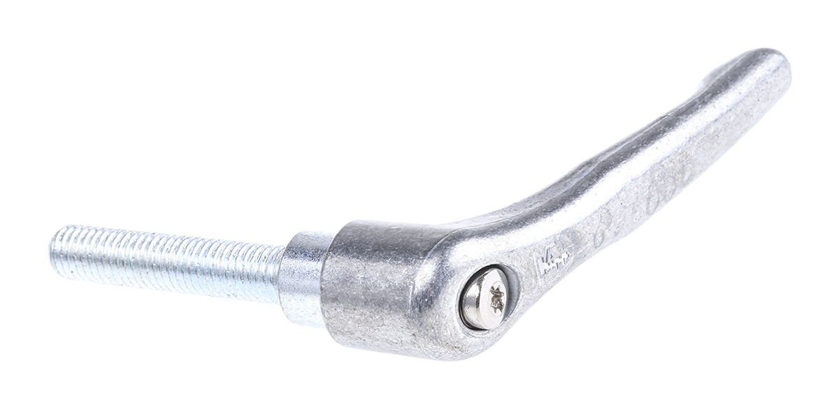 90243 Rose+Krieger Zinc Galvanised Steel Clamp Lever M10x 50 mm, RK