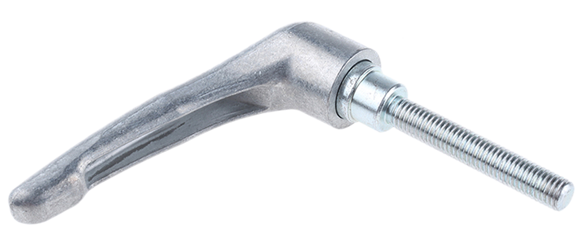 90244 Rose+Krieger Zinc Galvanised Steel Clamp Lever M10x 60 mm, RK