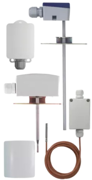 Jumo PT1000 Temperature Probe 5.4 mm Dia, 29 mm Long, 3 Wire, 90 °C Max