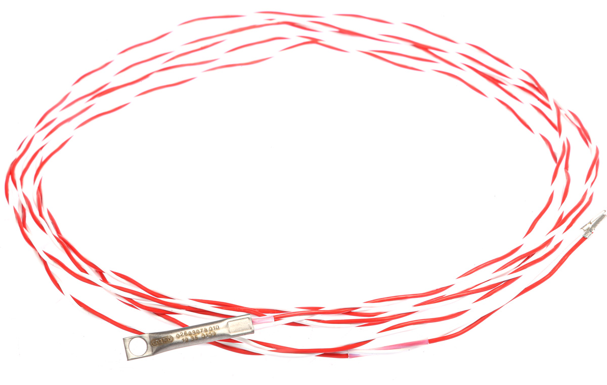 Jumo PT100 RTD Sensor 30 mm Long, 2 Wire, Class B 260 °C Max
