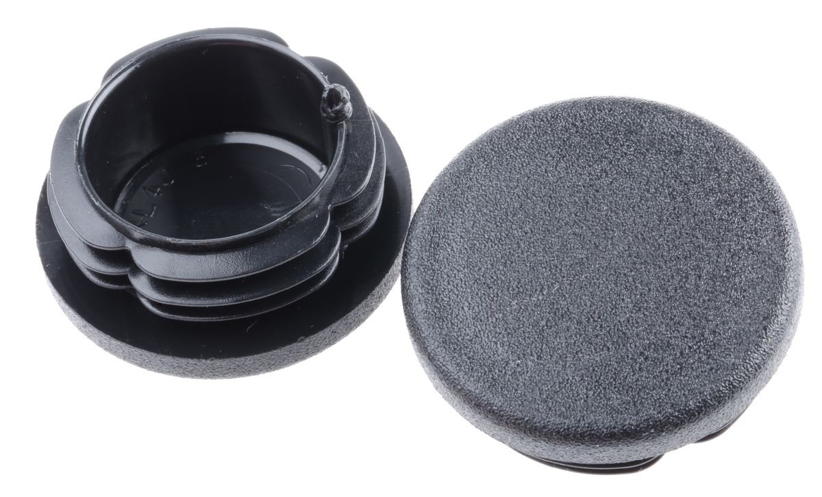 Rose+Krieger Black Polyethylene Round Tube