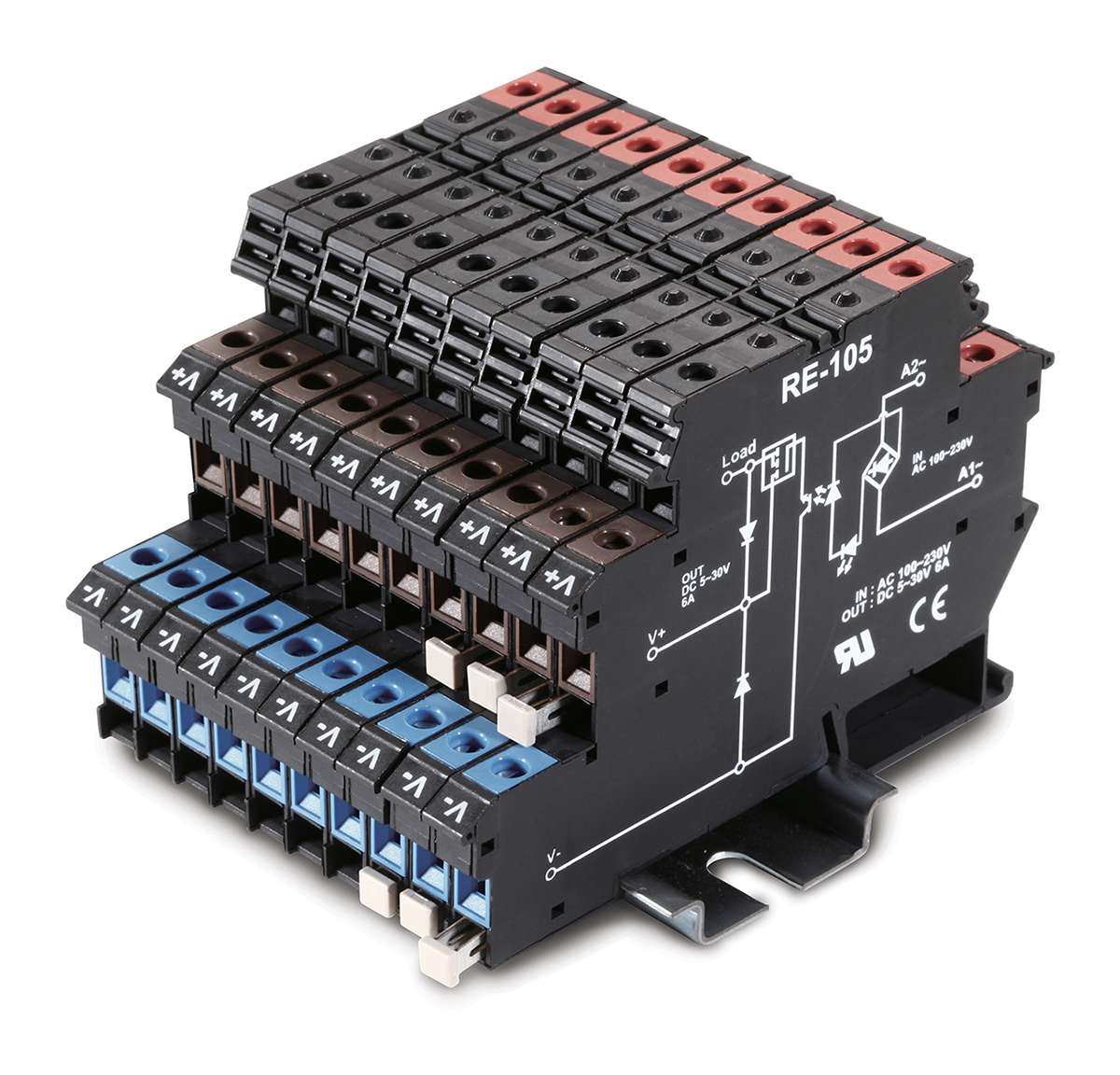 905-4292 RS PRO RS PRO Solid State Interface Relay 30V dc DIN Rail
