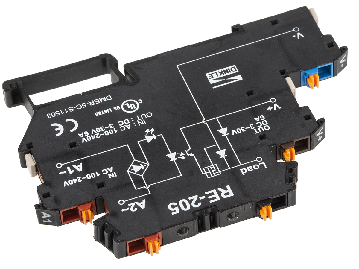 RS PRO RS PRO Solid State Interface Relay 30V dc DIN Rail