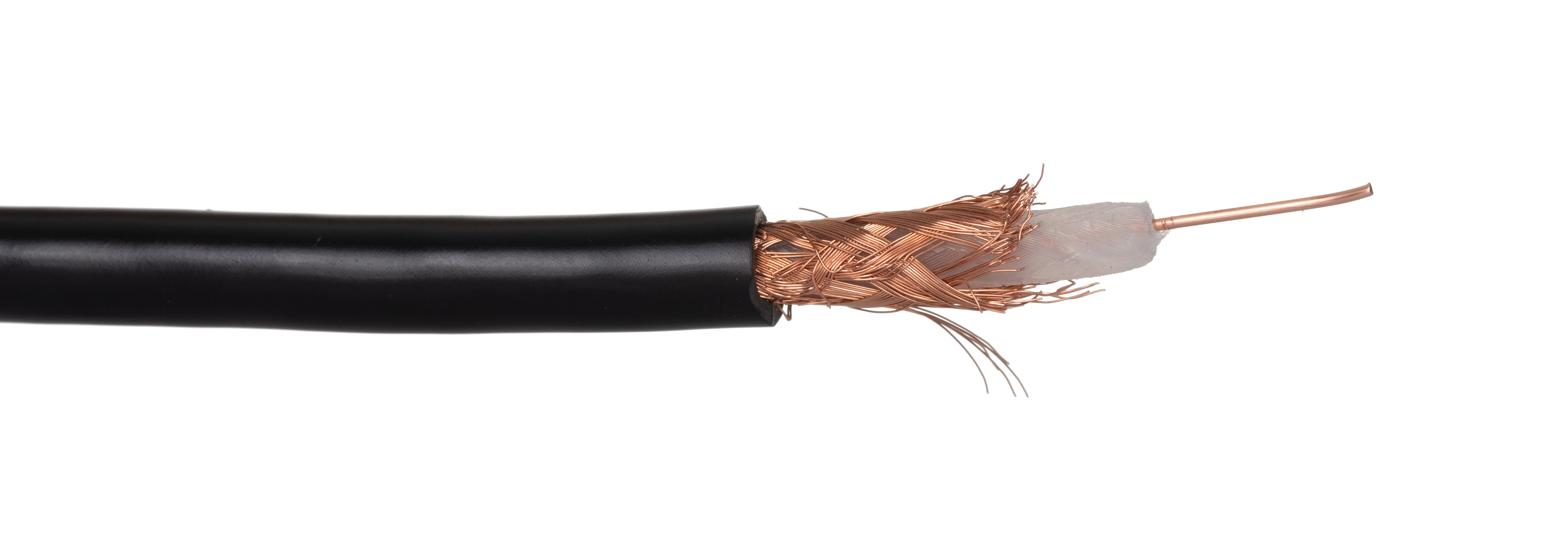 9062a-bk005 Alpha Wire Alpha Essentials Coaxial Cable Series, RG62A/U Coaxial Coaxial Cable 93 Ω, Unterminated