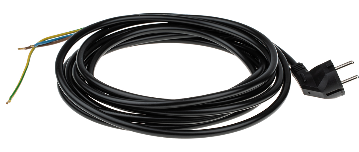 Bodo Ehmann Power Cord, 5 m Black DIRIS